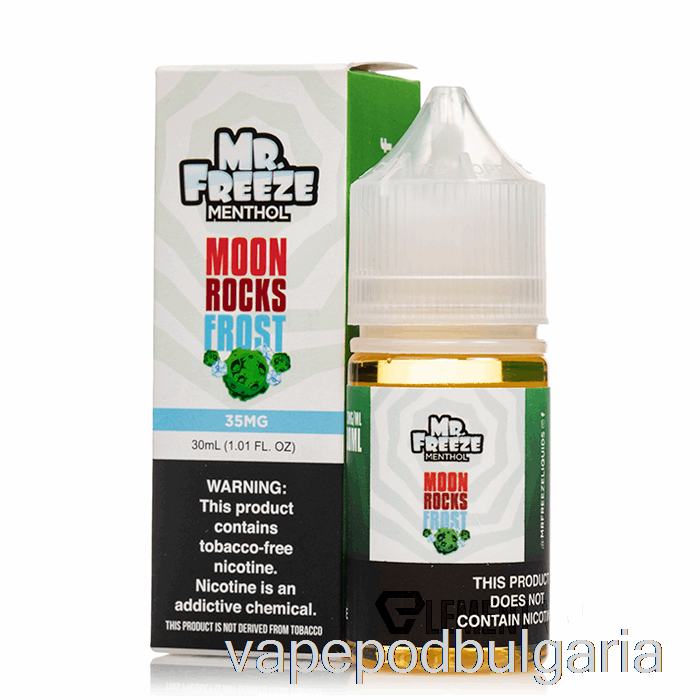 Vape Bulgaria Moonrocks Frost - Mr Freeze Salts - 30ml 35mg
